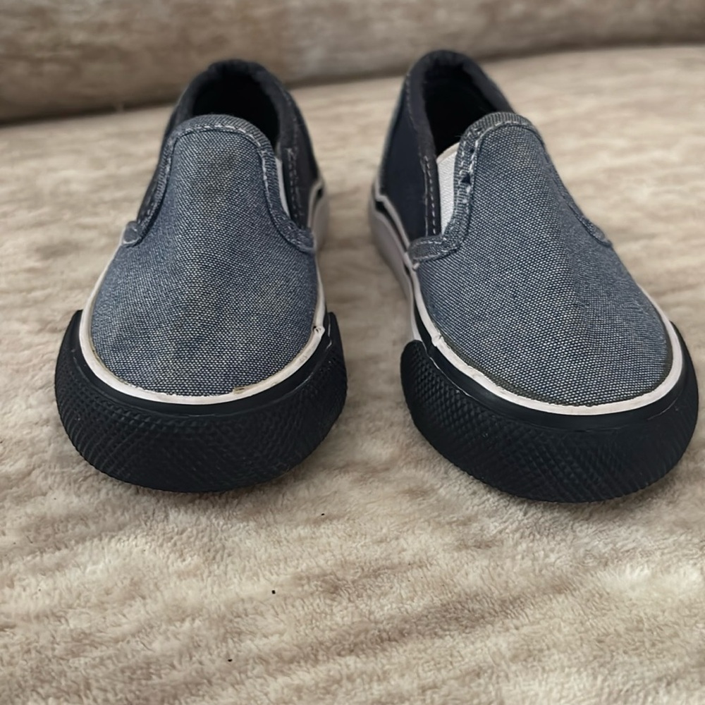 Kids Slip-On Denim Shoes